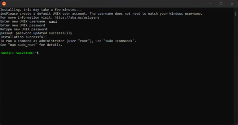 Come installare e utilizzare Linux su Windows (WSL) - Salvatore Luongo